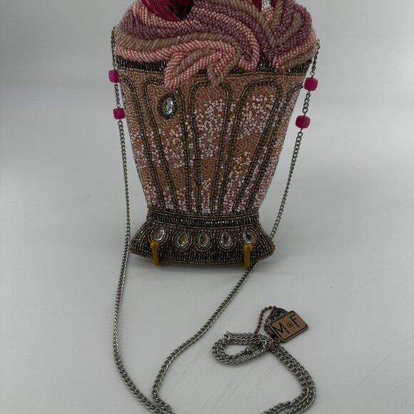 Mary Frances Shake It Up Beaded Crossbody Milkshake Bag - Picture 5 of 6